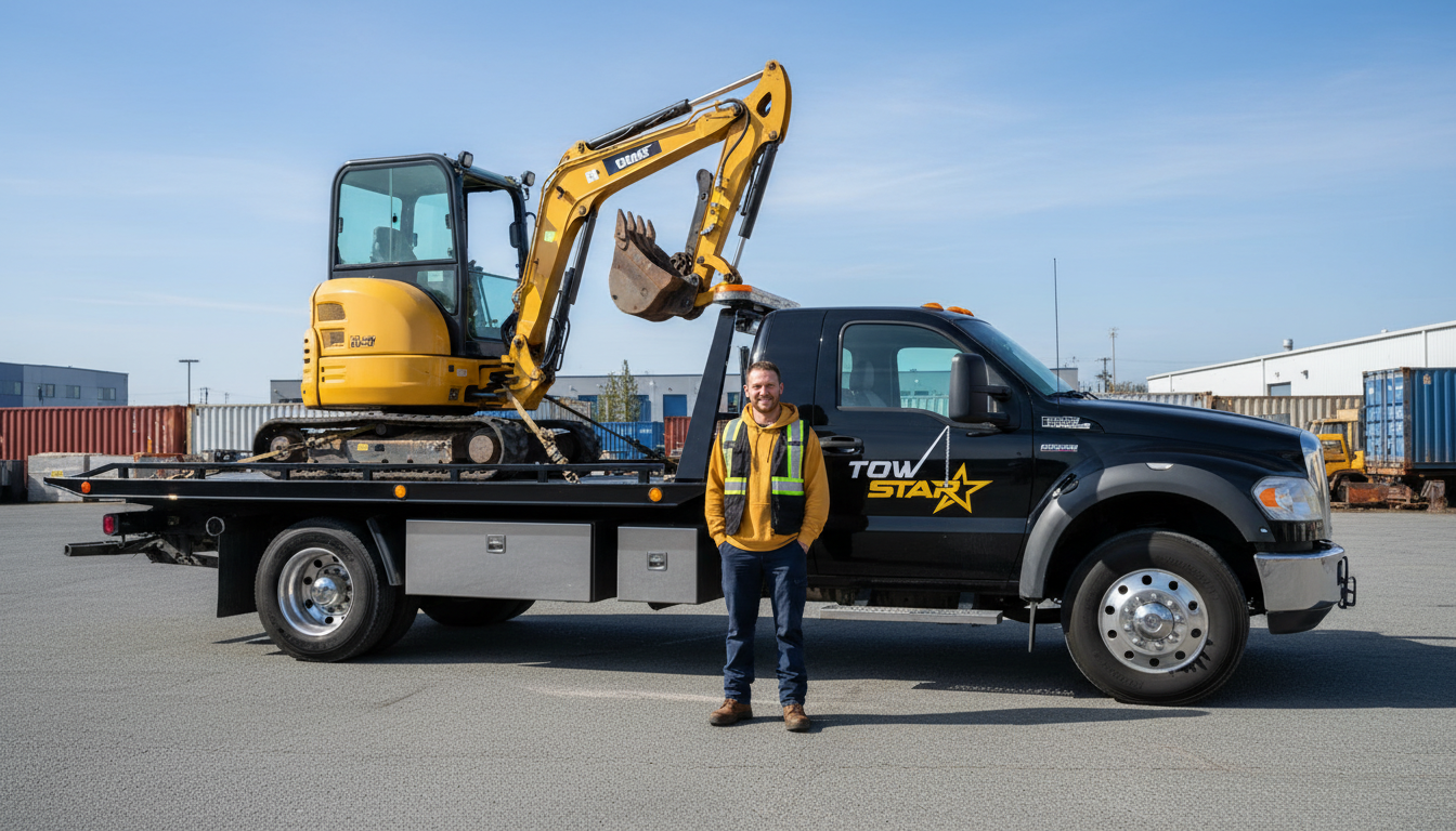 Machinery Towing Services in Delta BC