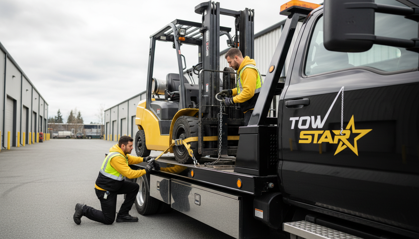 Machinery Towing Services in Delta BC