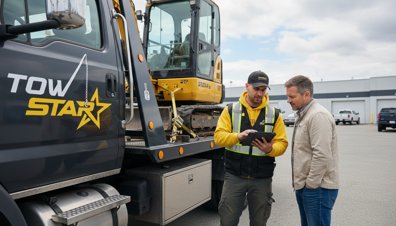 Machinery Towing Services in Delta BC