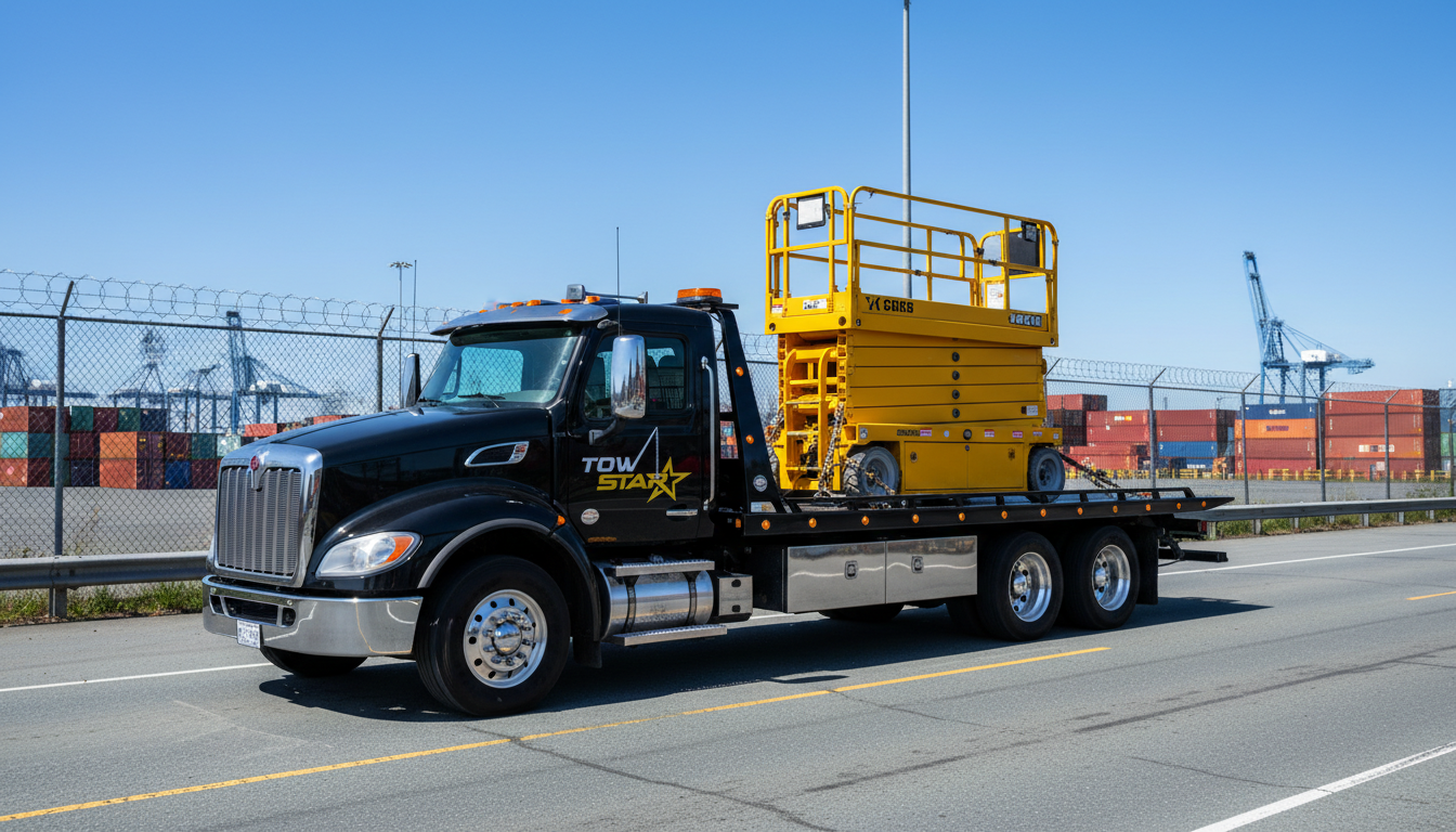 Machinery Towing Services in Delta BC