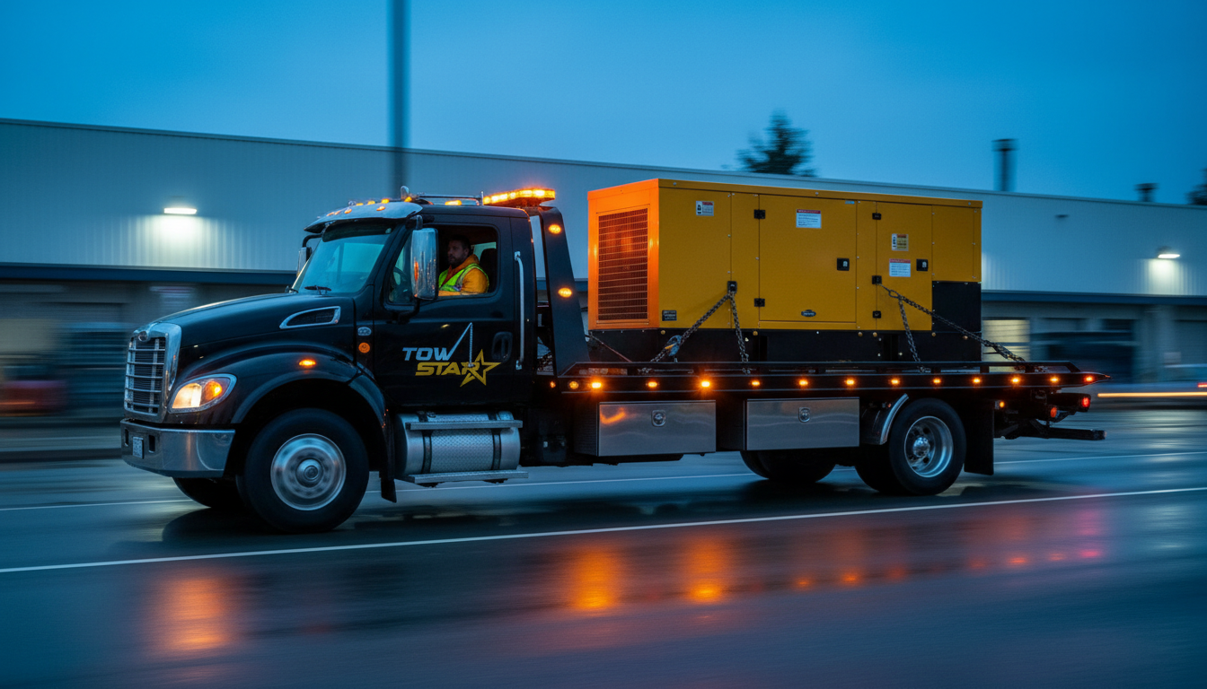 Machinery Towing Services in Delta BC