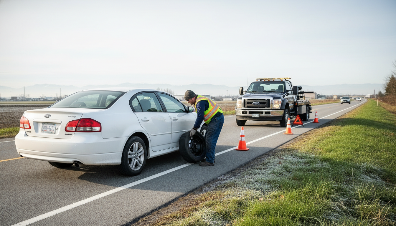 Mobile Tire Change Services in Delta BC