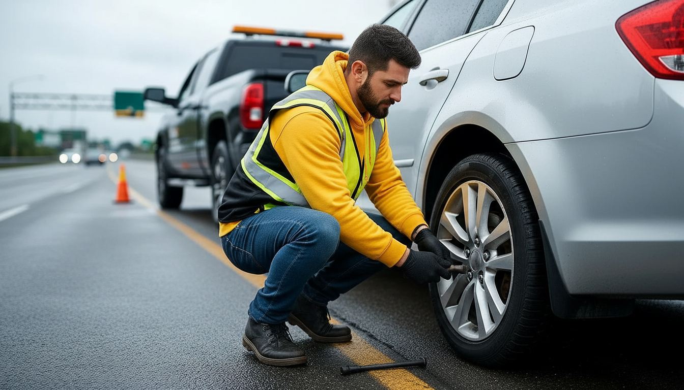 Mobile Tire Change Services in Delta BC