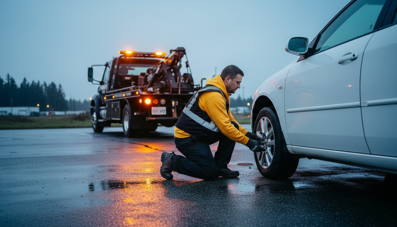Mobile Tire Change Services in Delta BC