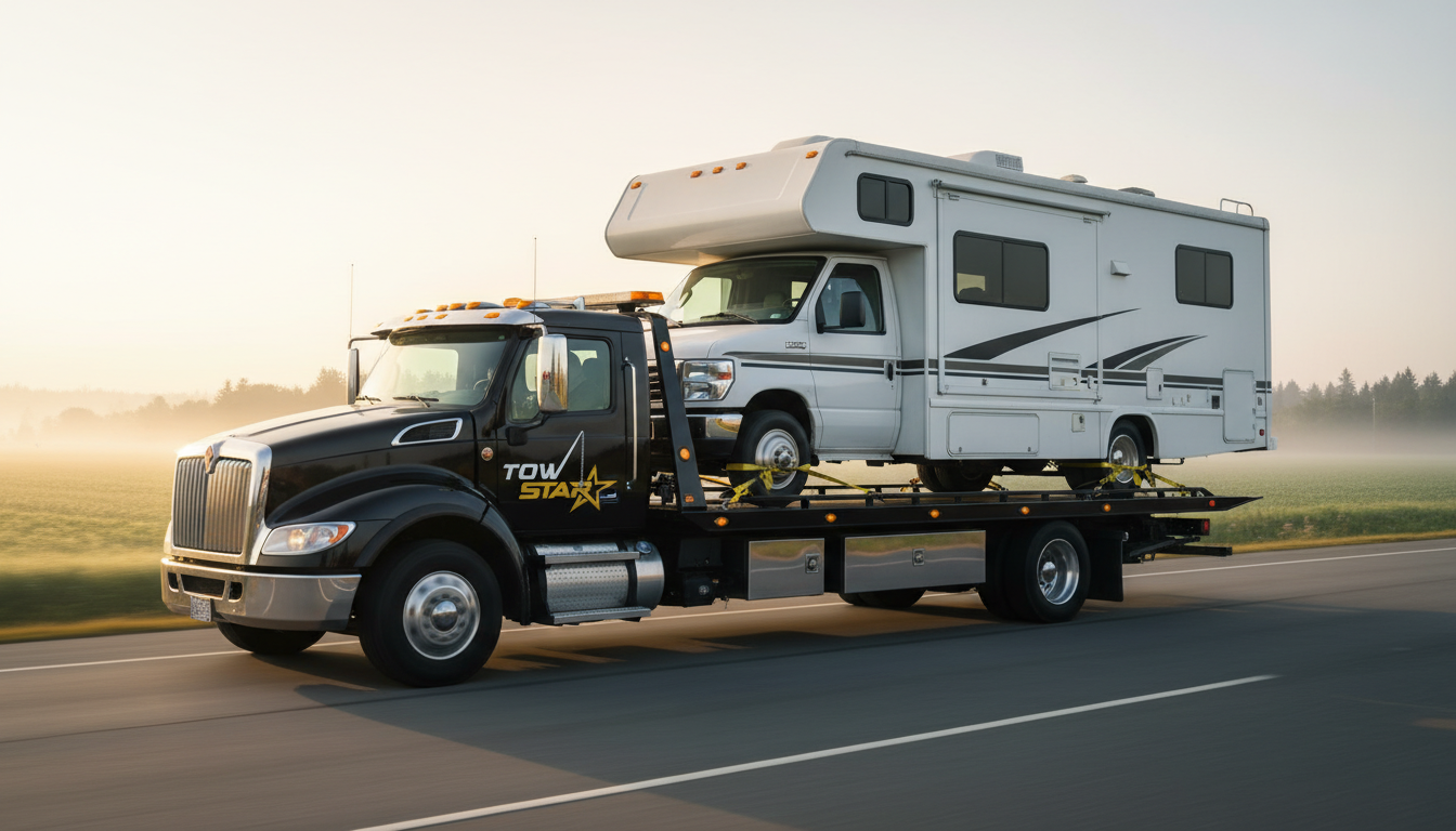 Motorhome Towing Services in Delta BC