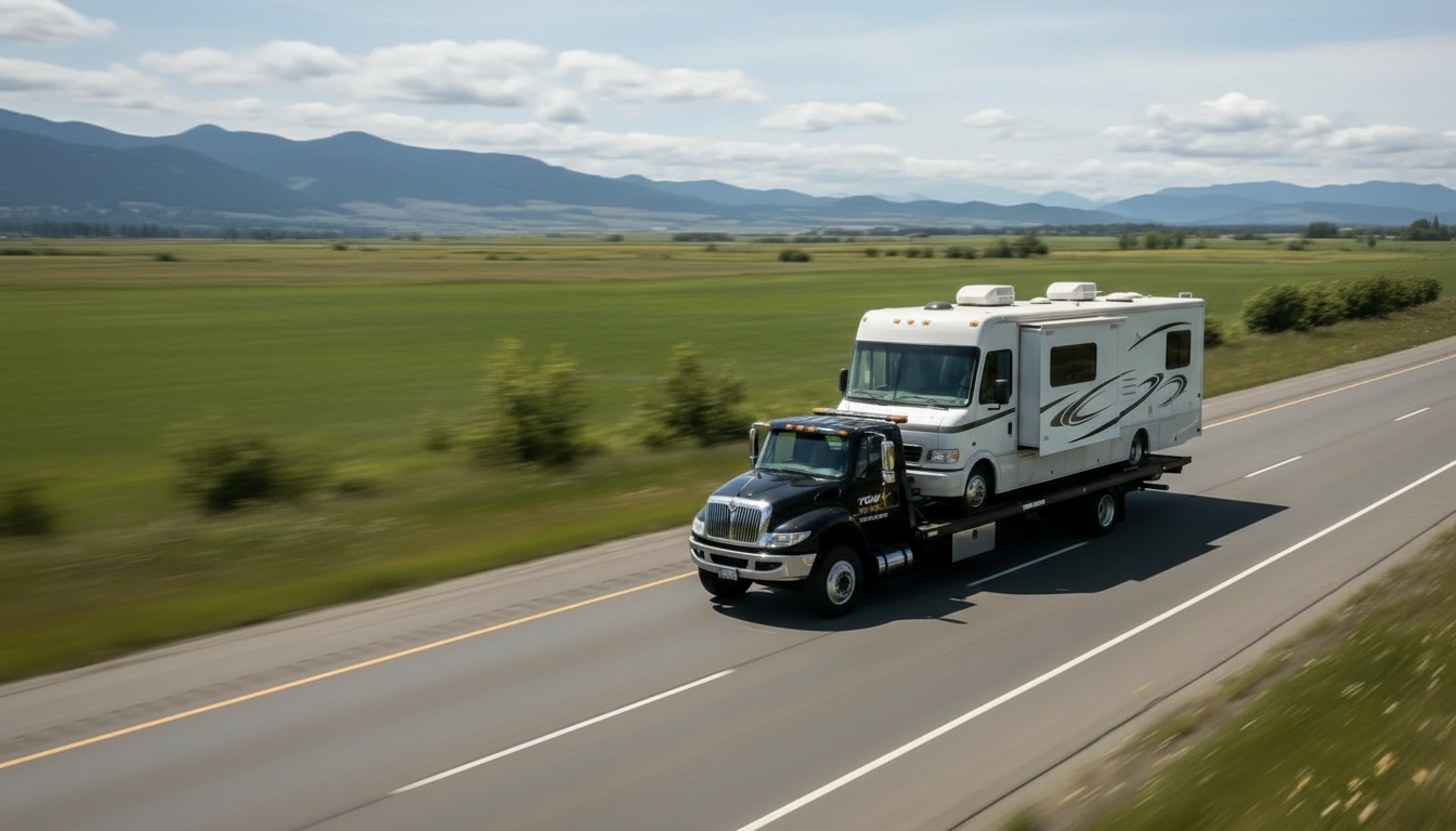 Motorhome Towing Services in Delta BC