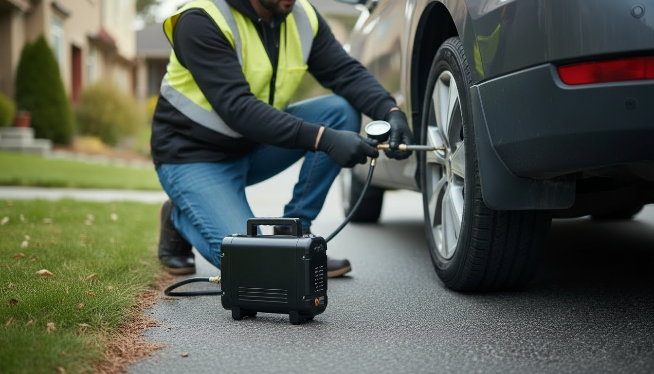 Tire Air Up Inflation Services in Delta BC