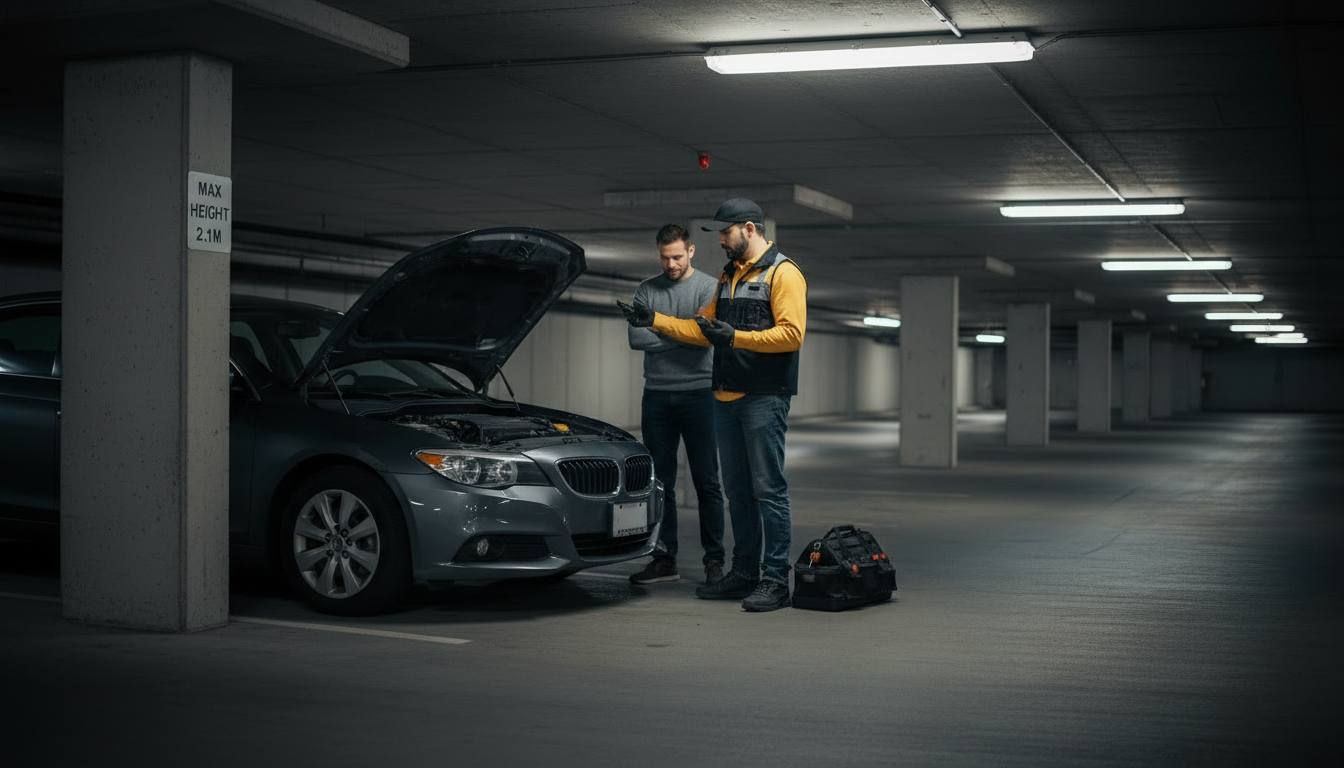 Underground Roadside Assistance in Delta BC