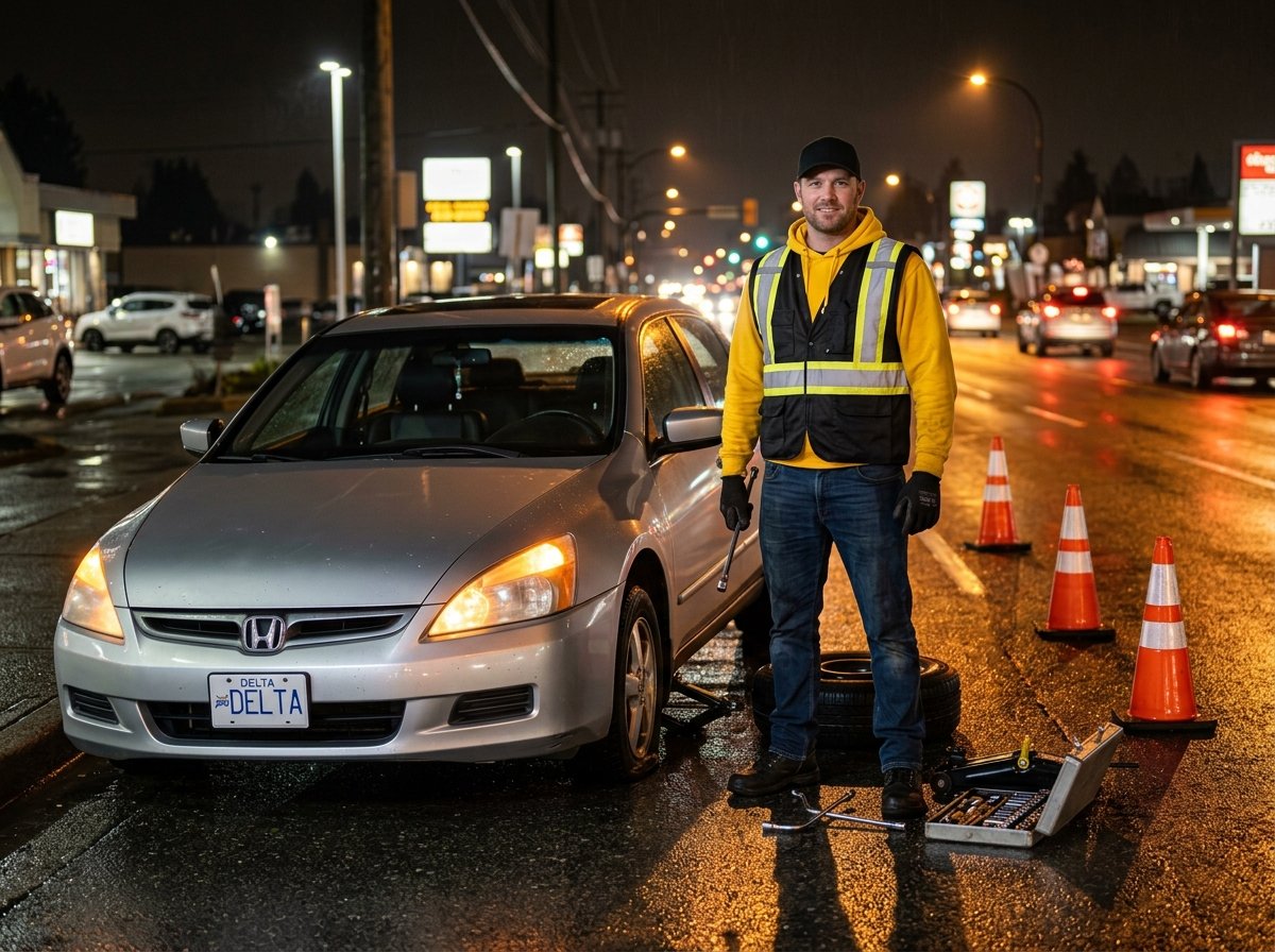 24 Hour Roadside Assistance Services in Delta BC​
