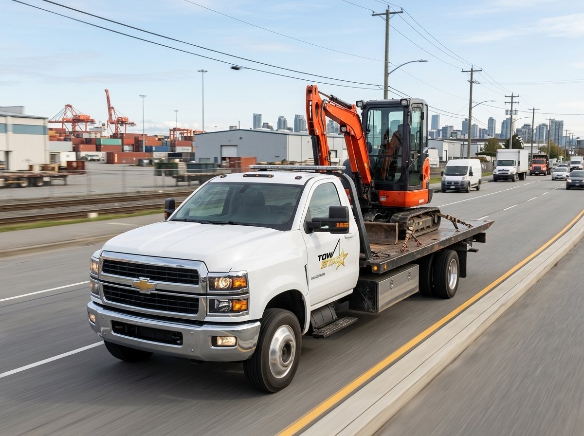 Equipment Towing Services in Surrey BC​