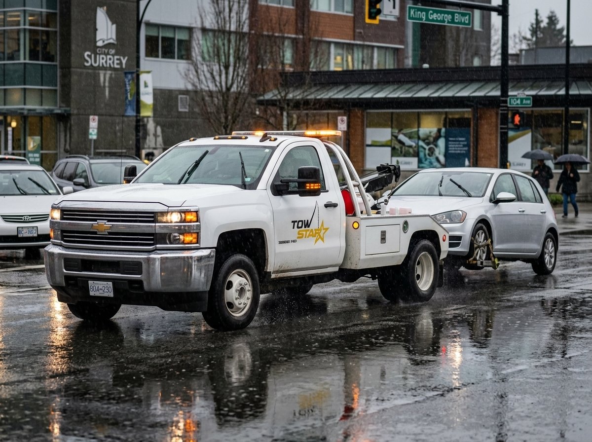 Light Duty Towing Services in Surrey BC​