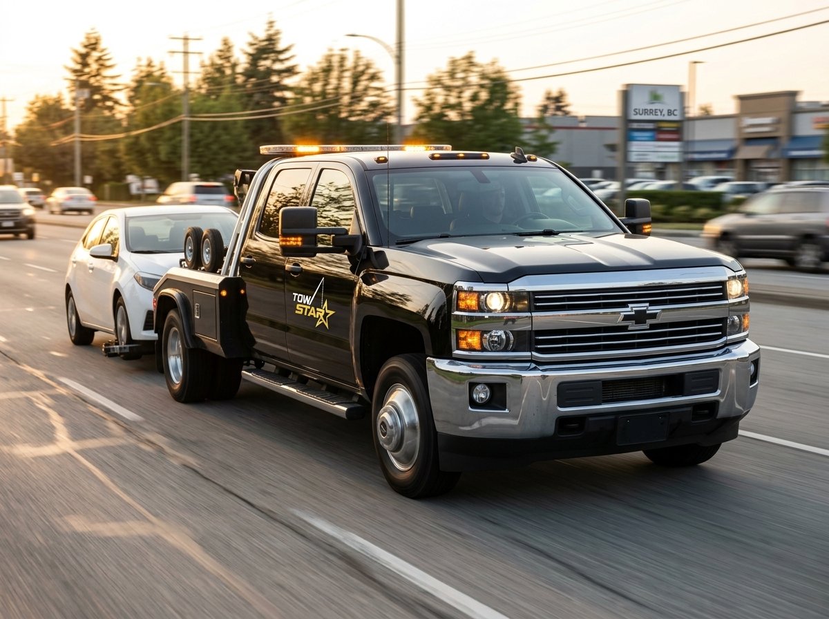 Light Duty Towing Services in Surrey BC​