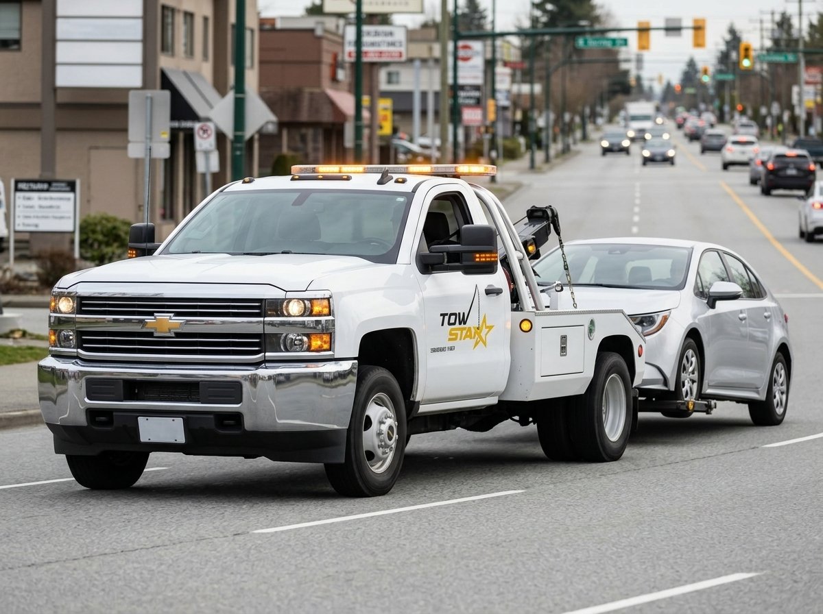 Light Duty Towing Services in Surrey BC​
