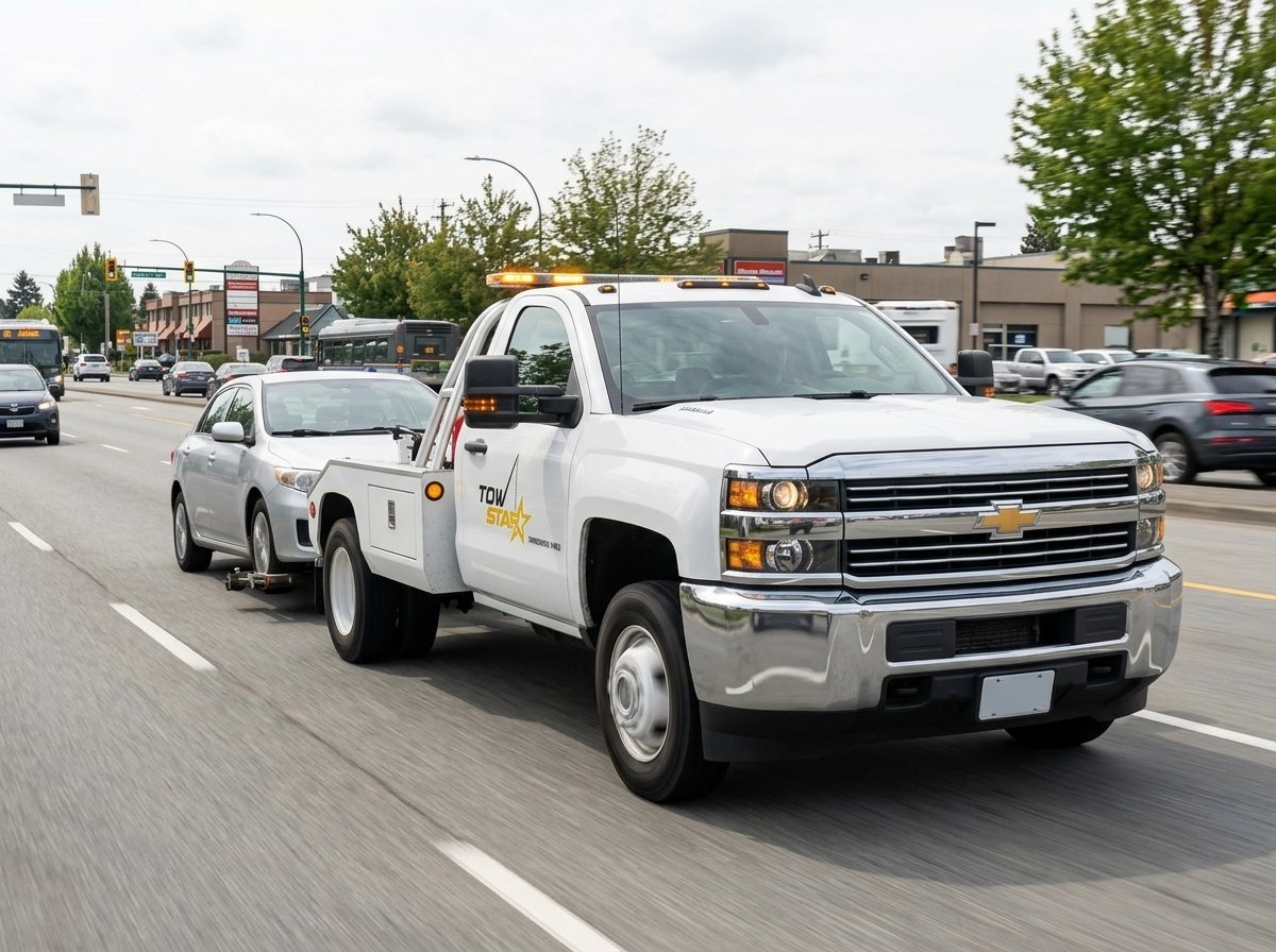 Light Duty Towing Services in Surrey BC​