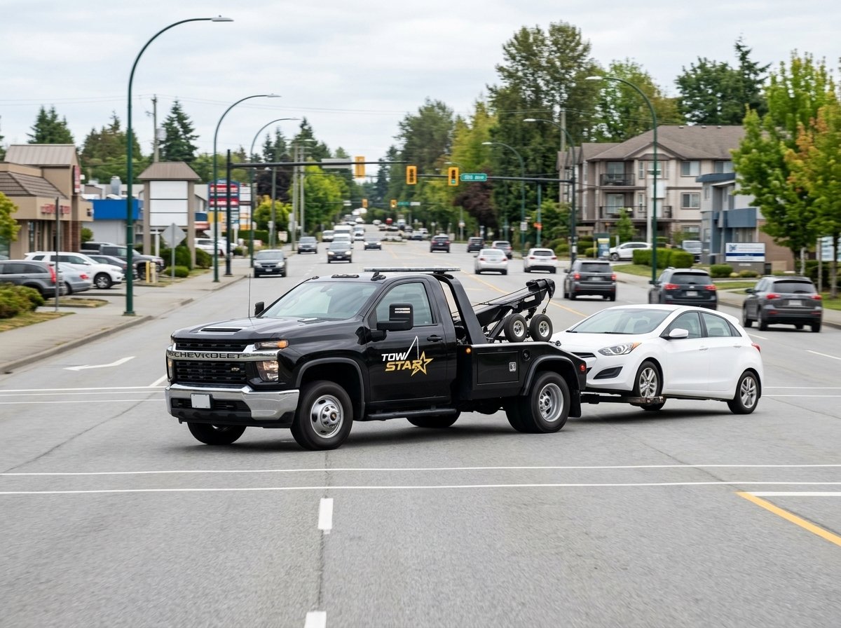 Light Duty Towing Services in Surrey BC​