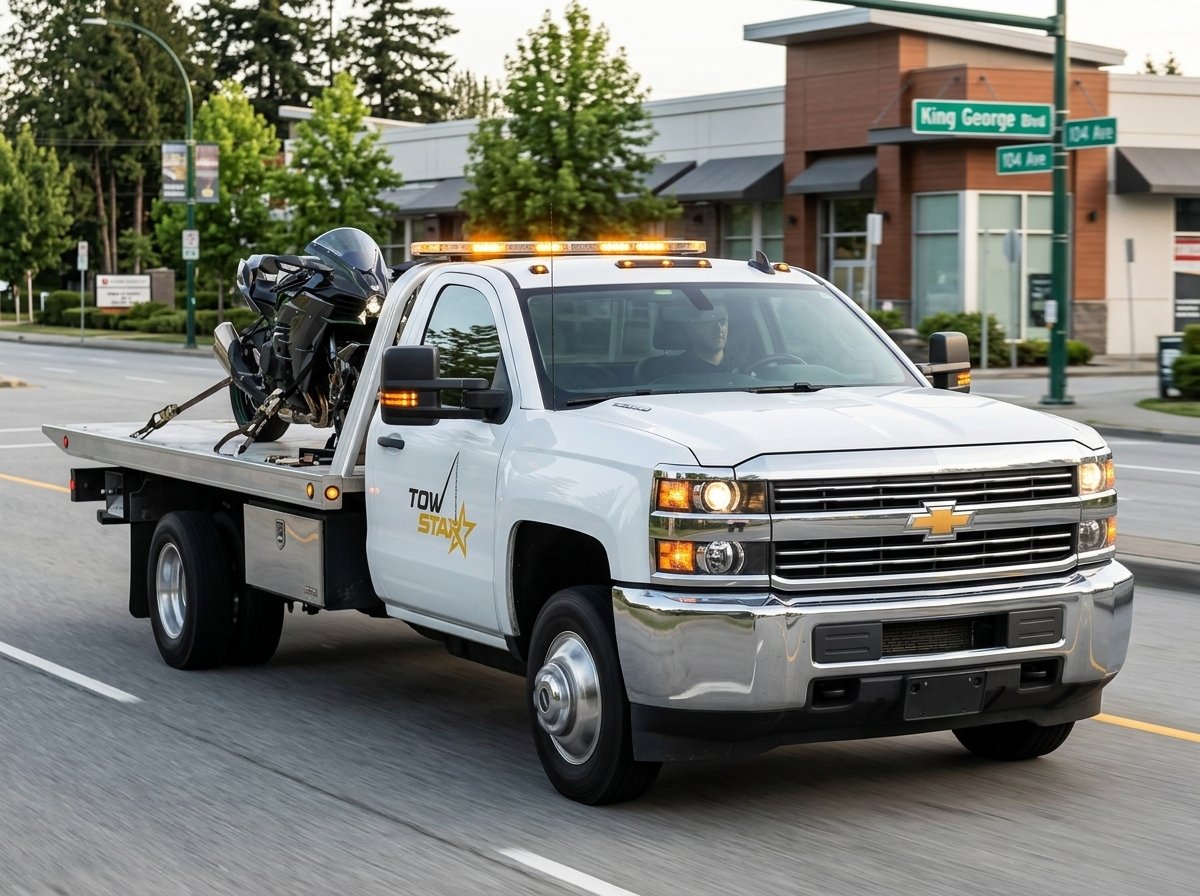 Motorcycle Towing Services in Surrey BC​