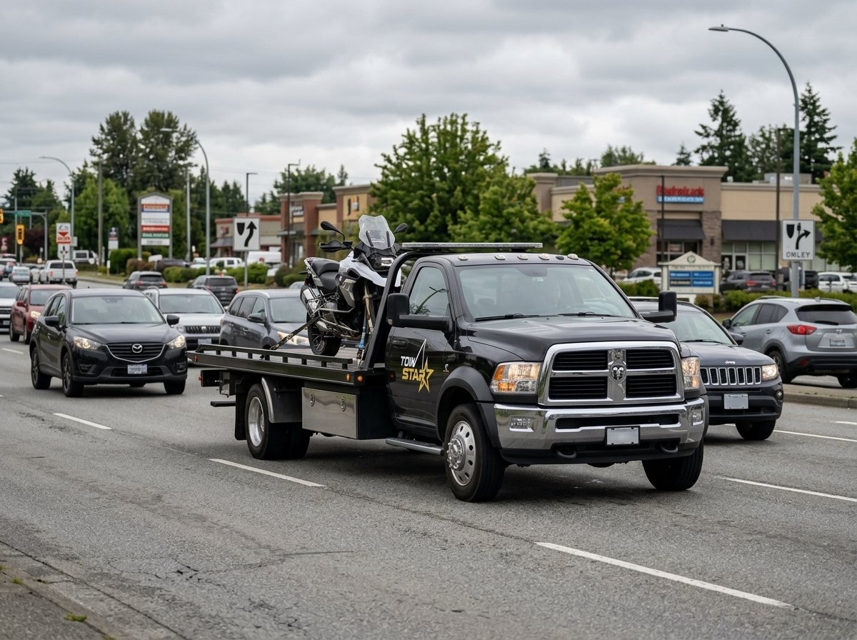 Motorcycle Towing Services in Surrey BC​