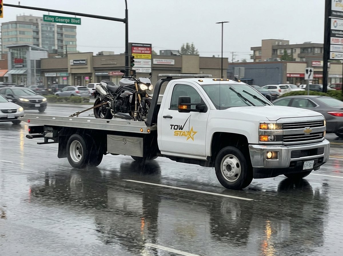 Motorcycle Towing Services in Surrey BC​