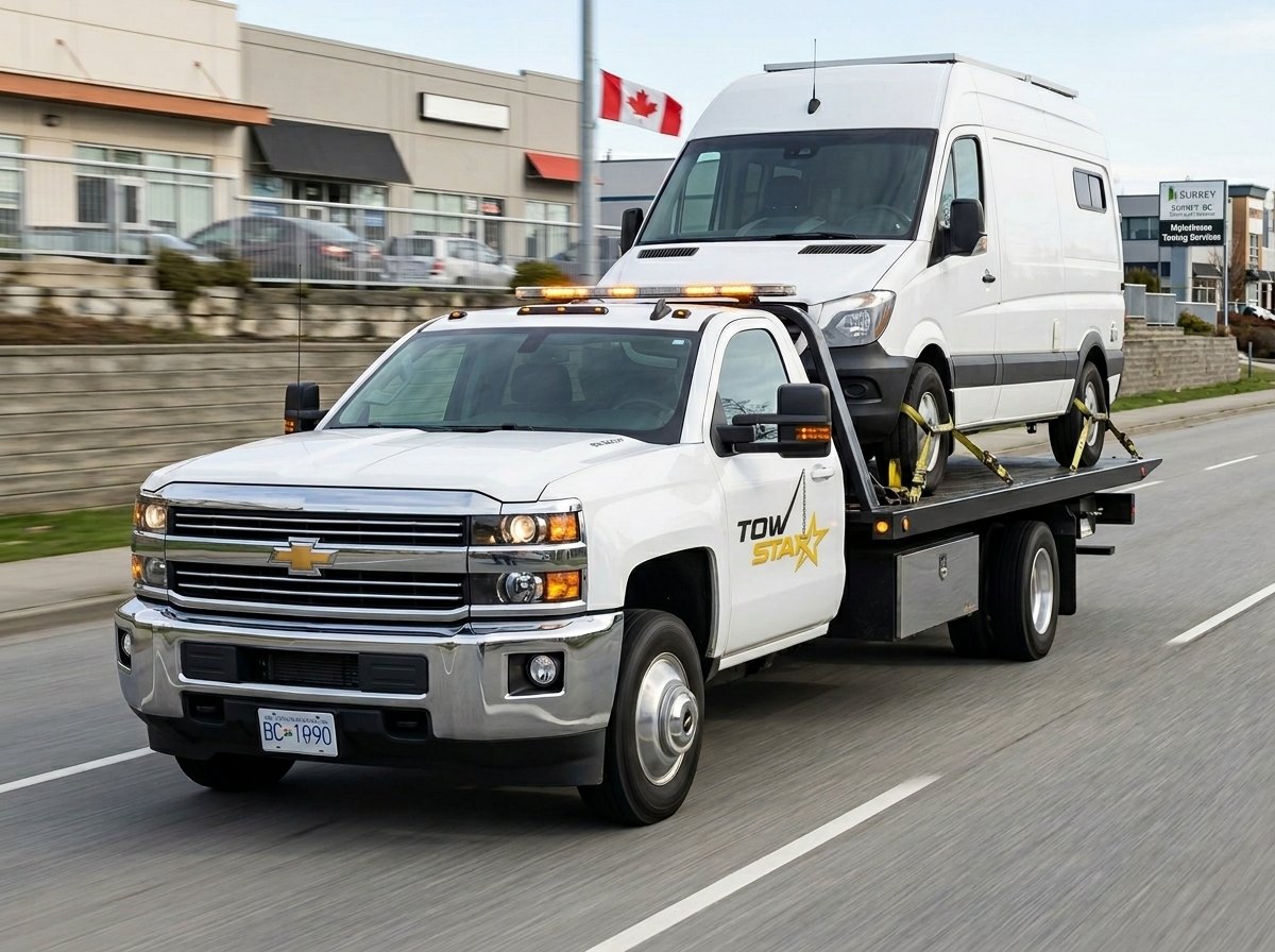 Motorhome Towing Services in Surrey BC​