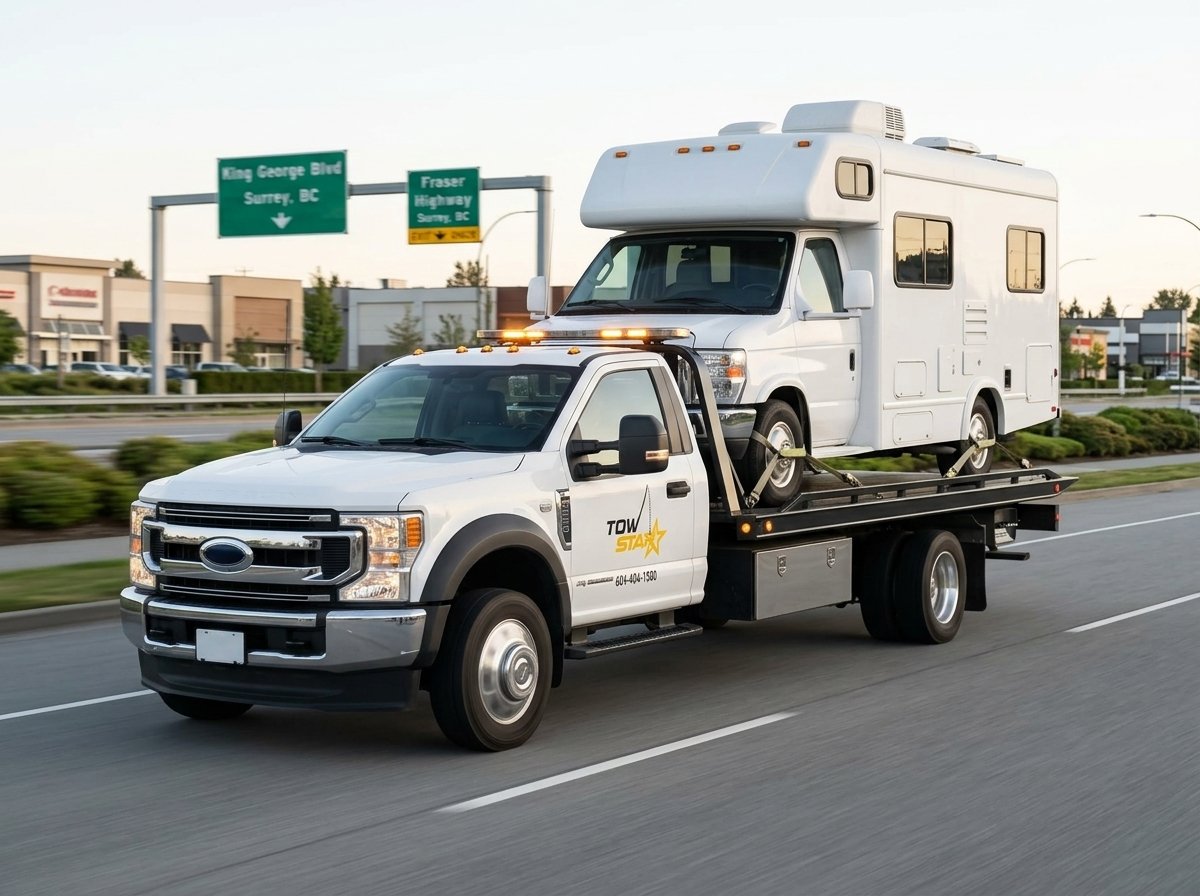Motorhome Towing Services in Surrey BC​