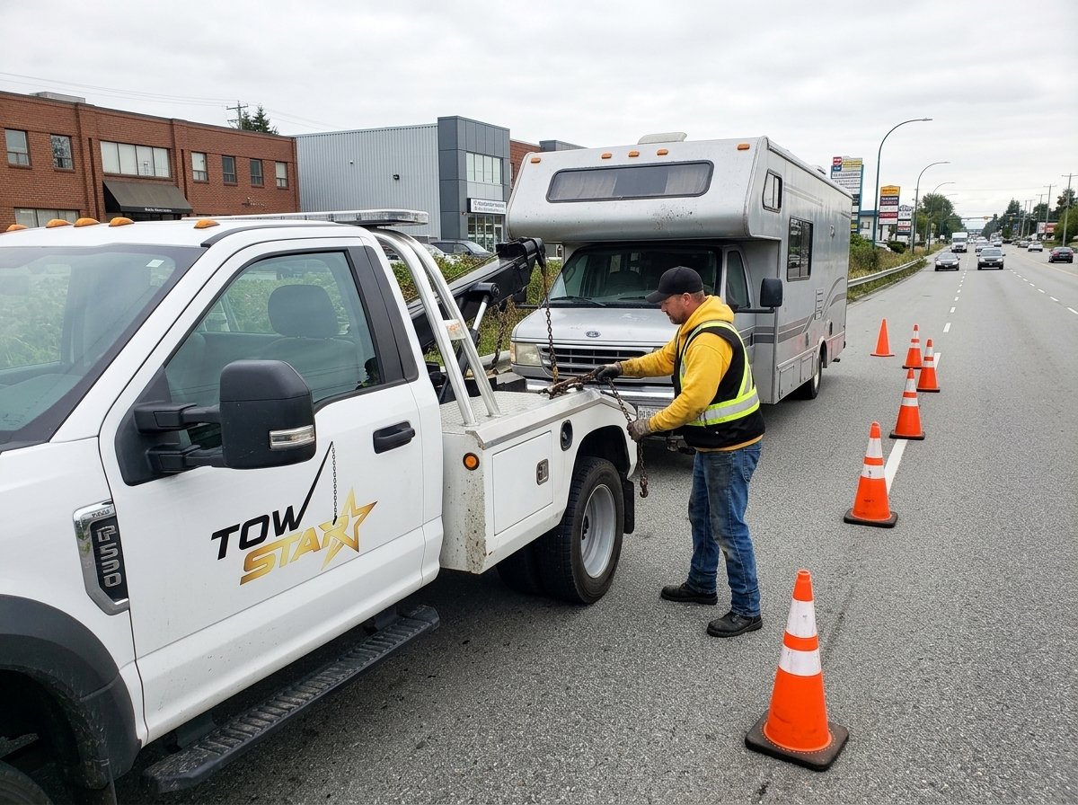 Motorhome Towing Services in Surrey BC​