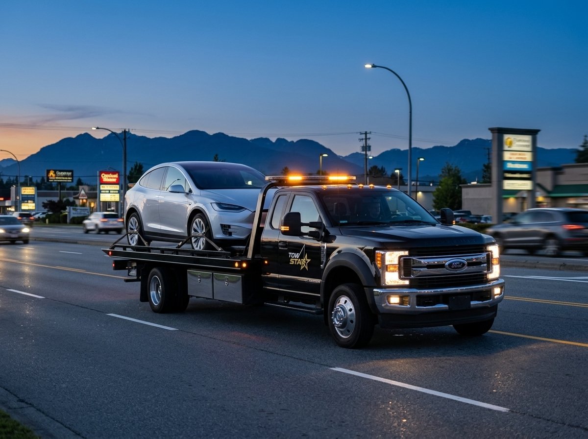 Tesla Towing Services in Surrey BC​