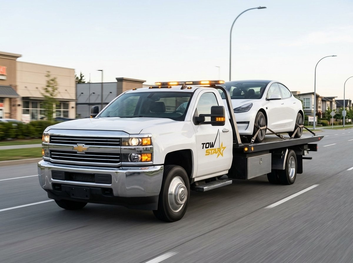 Tesla Towing Services in Surrey BC​