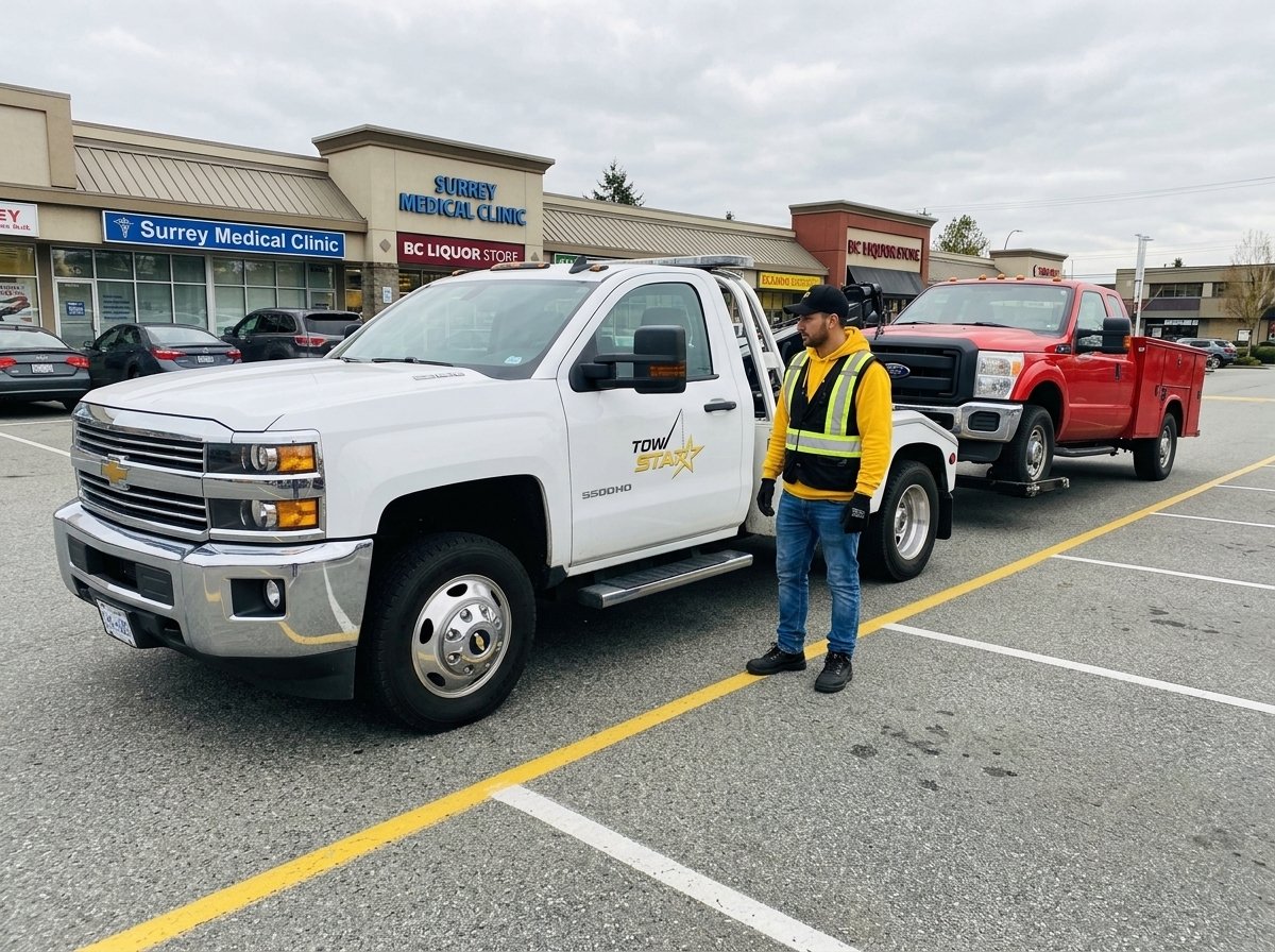 Truck Towing Services in Surrey BC