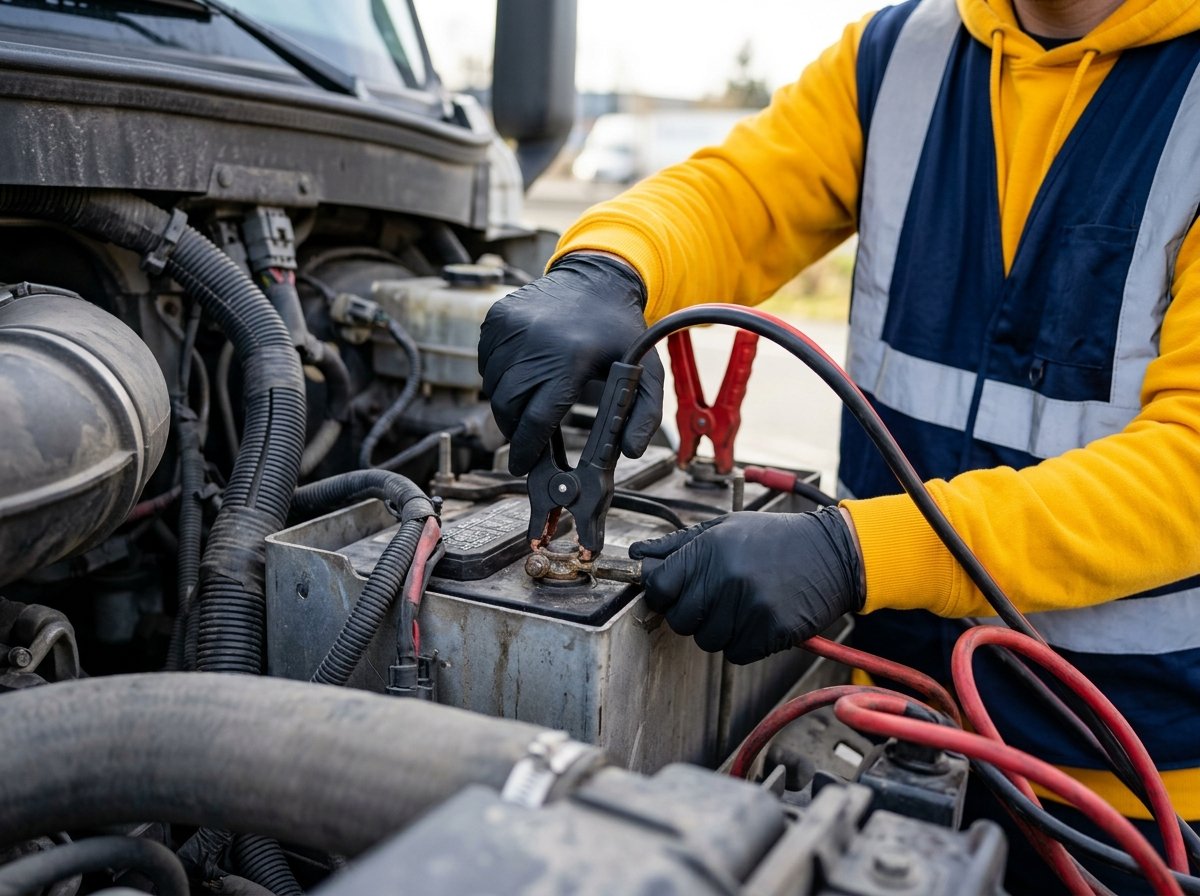 Heavy Vehicle Battery Boost Services in Surrey BC​