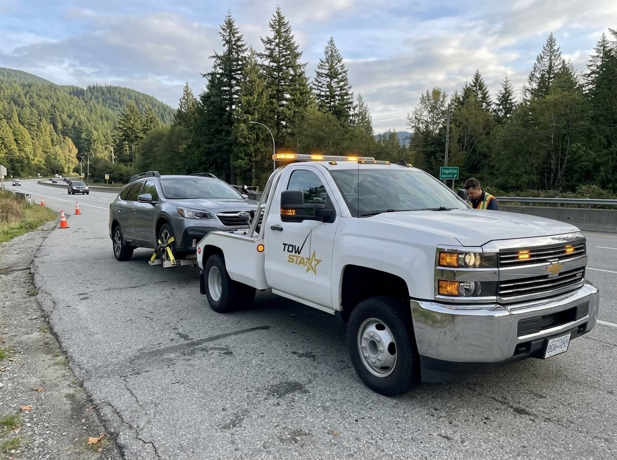 Light Duty Towing Services in Coquitlam BC​