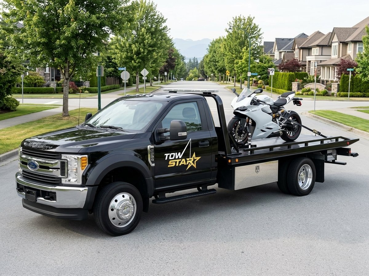 Motorcycle Towing Services in Coquitlam BC​