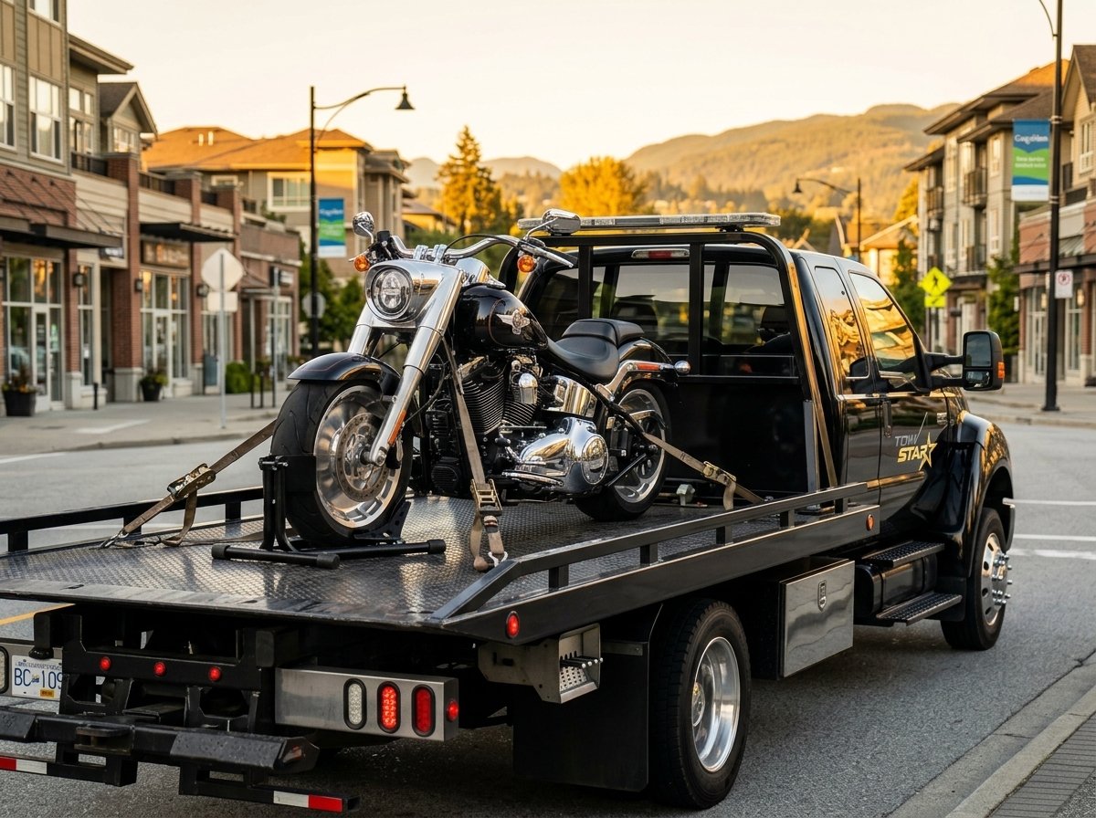 Motorcycle Towing Services in Coquitlam BC​