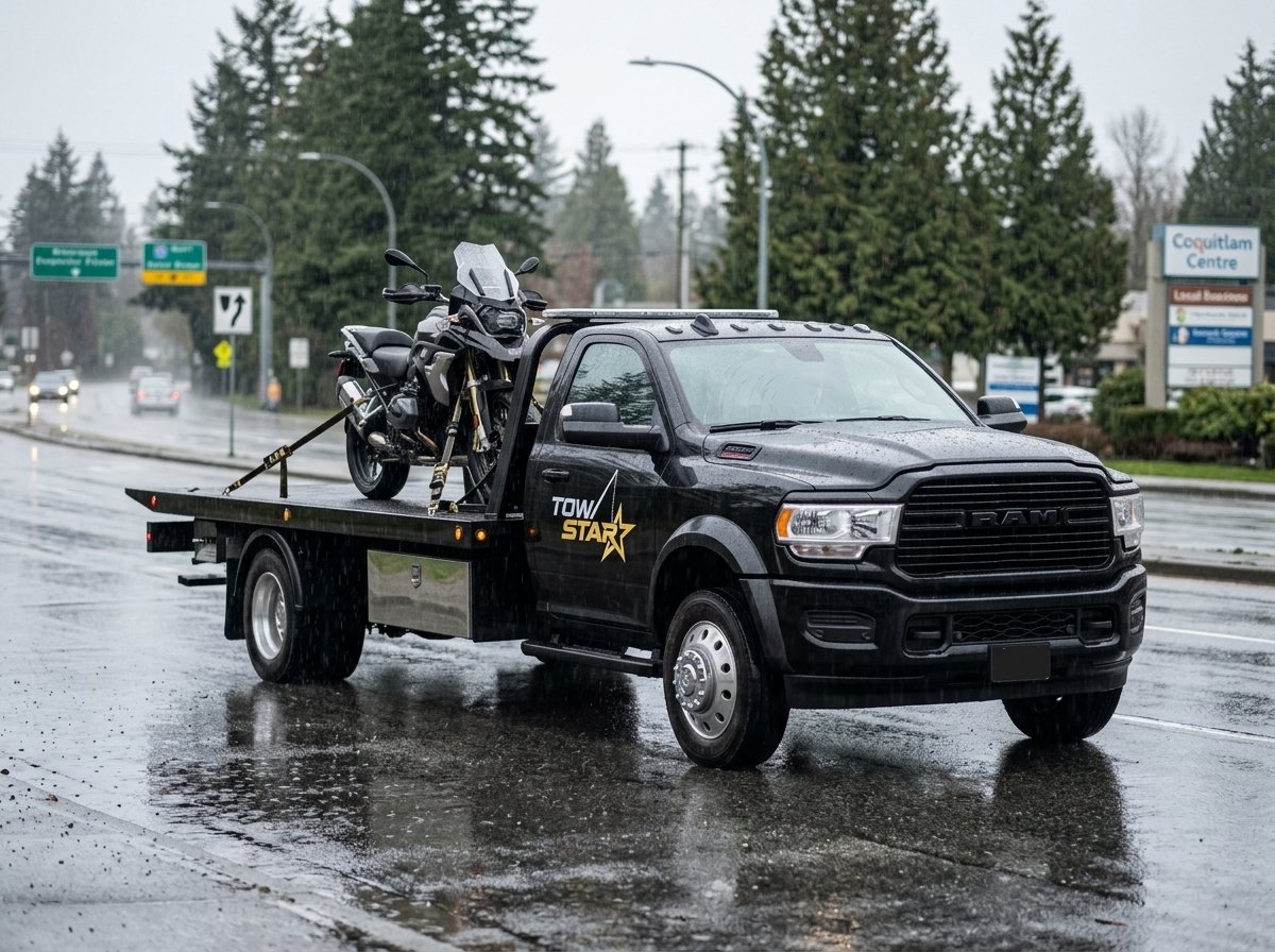 Motorcycle Towing Services in Coquitlam BC​