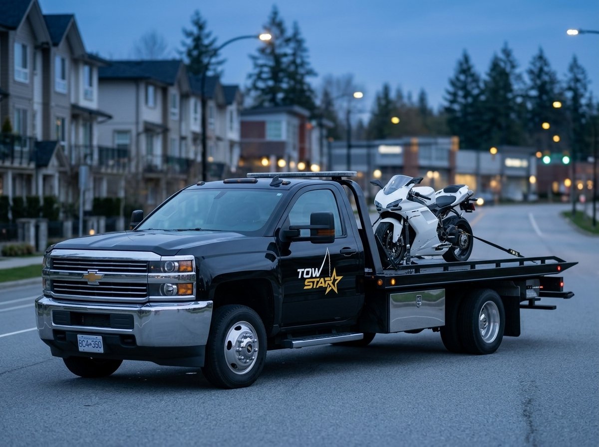 Motorcycle Towing Services in Coquitlam BC​