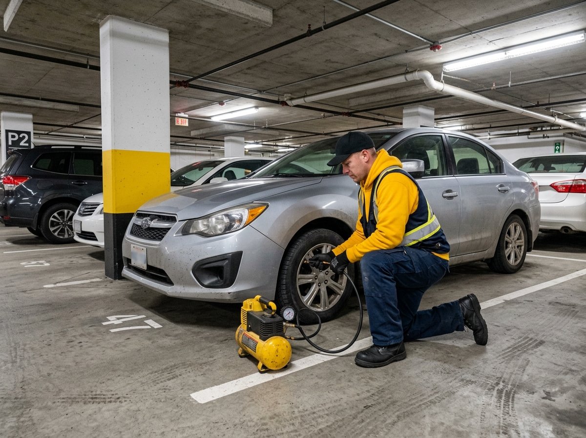 Tire Air Up Inflation Services in Surrey BC​