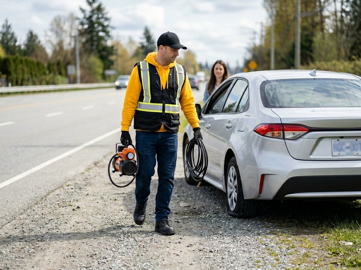 Tire Air Up Inflation Services in Surrey BC​