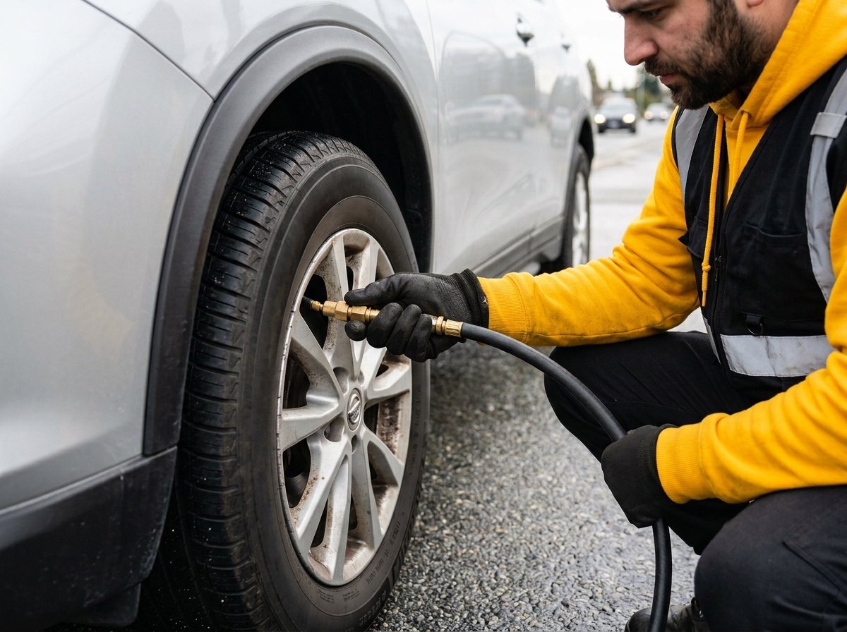 Tire Air Up Inflation Services in Surrey BC​