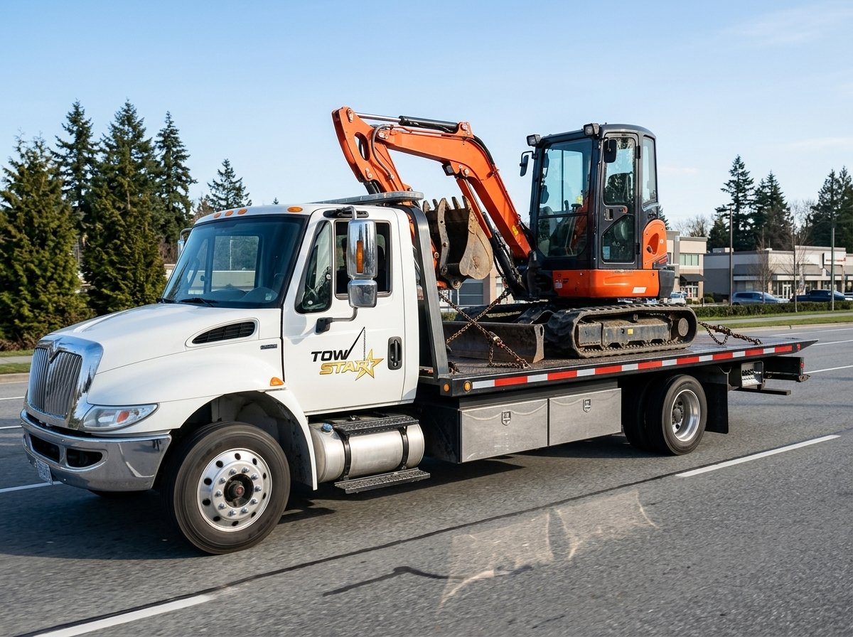 Machinery Towing Services in Coquitlam BC