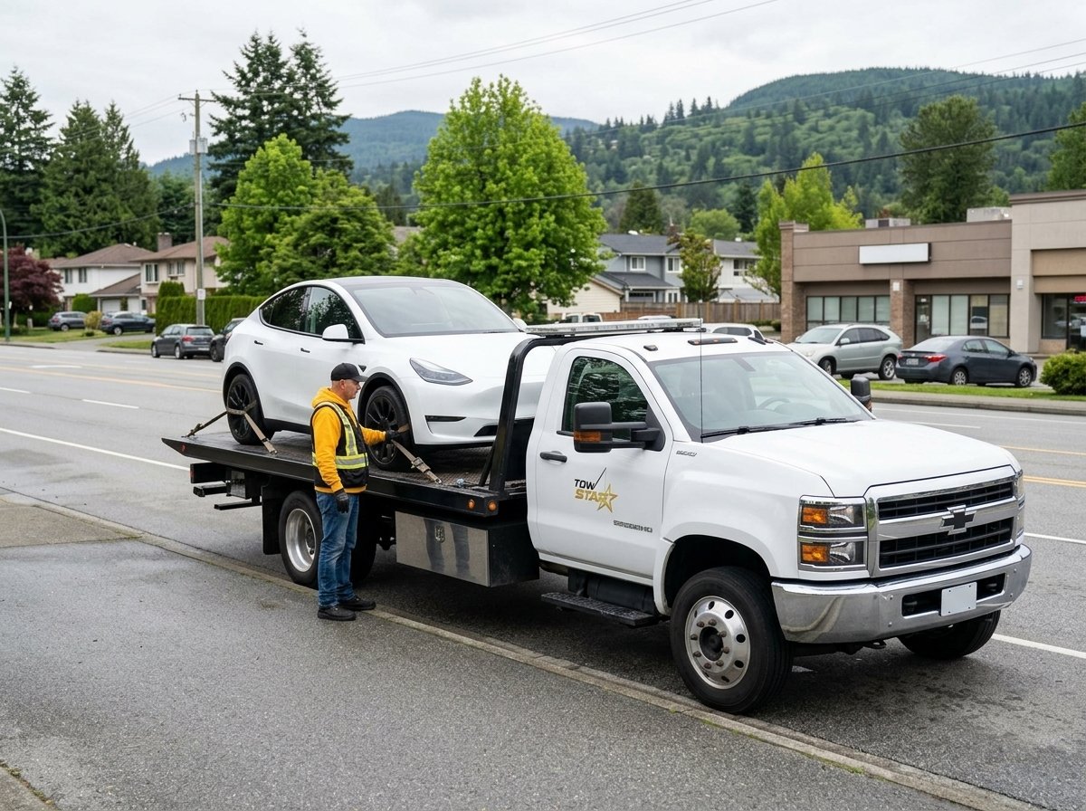 Tesla Towing Services in Coquitlam BC​