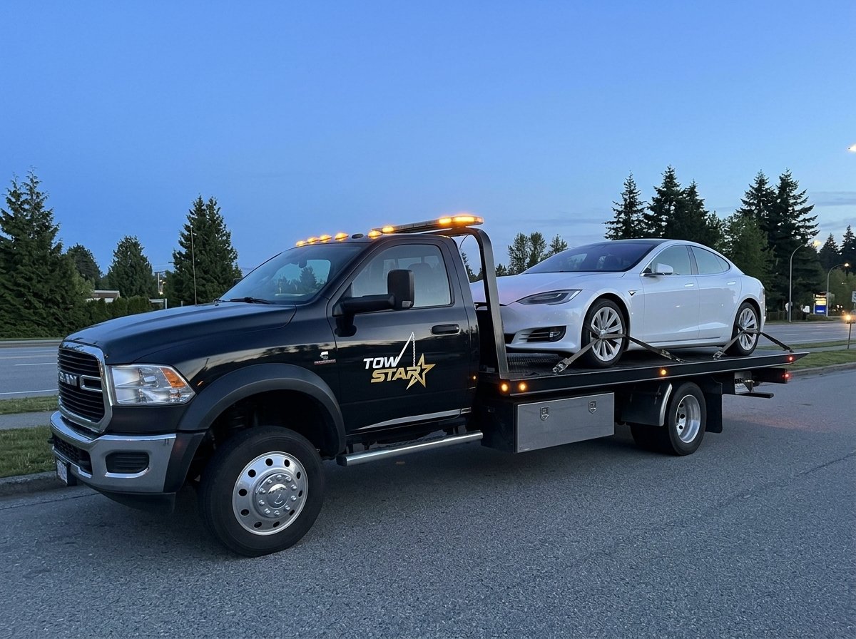 Tesla Towing Services in Coquitlam BC​