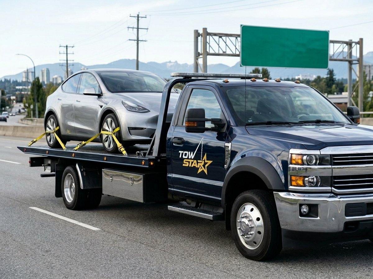 Tesla Towing Services in Coquitlam BC​