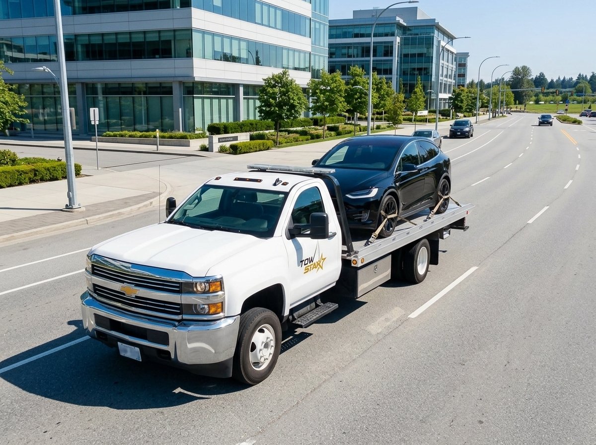 Tesla Towing Services in Coquitlam BC​