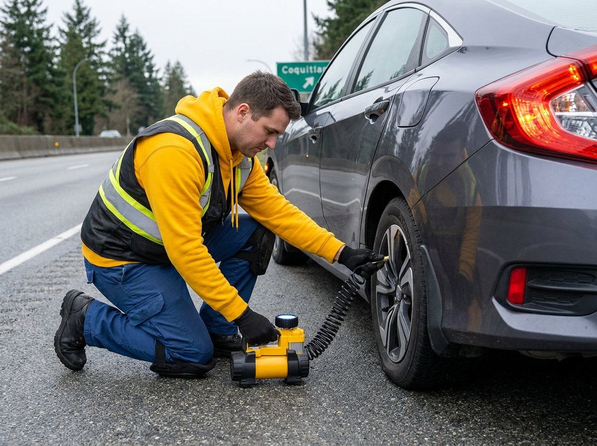Tire Air Up Inflation Services in Coquitlam BC​