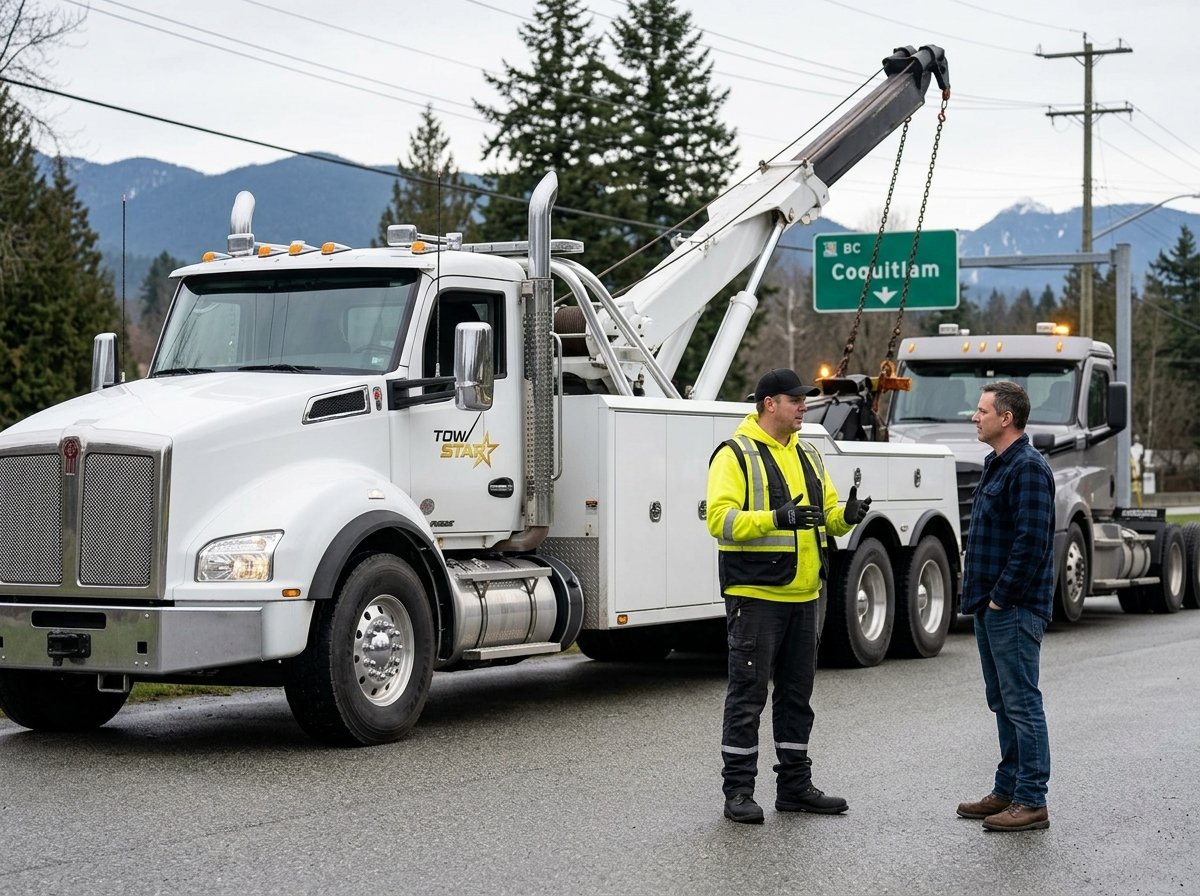 Truck Towing Services in Coquitlam BC​