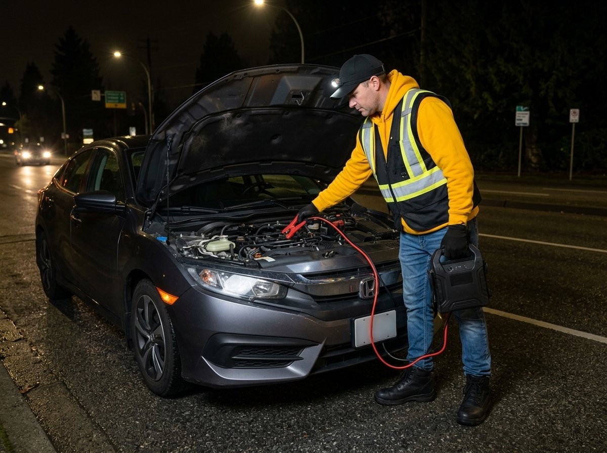 24 Hour Roadside Assistance Services in Coquitlam BC​