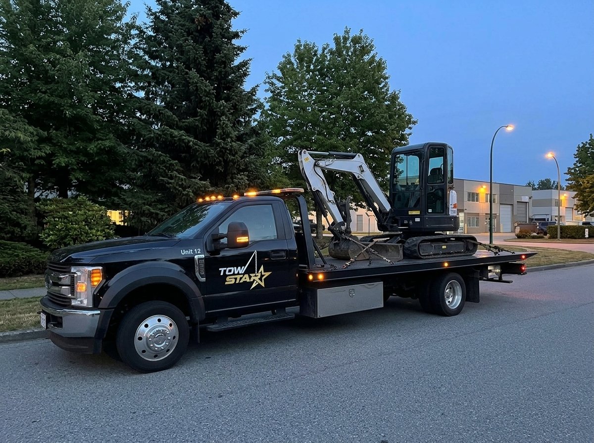 Machinery Towing Services in Port Moody BC​