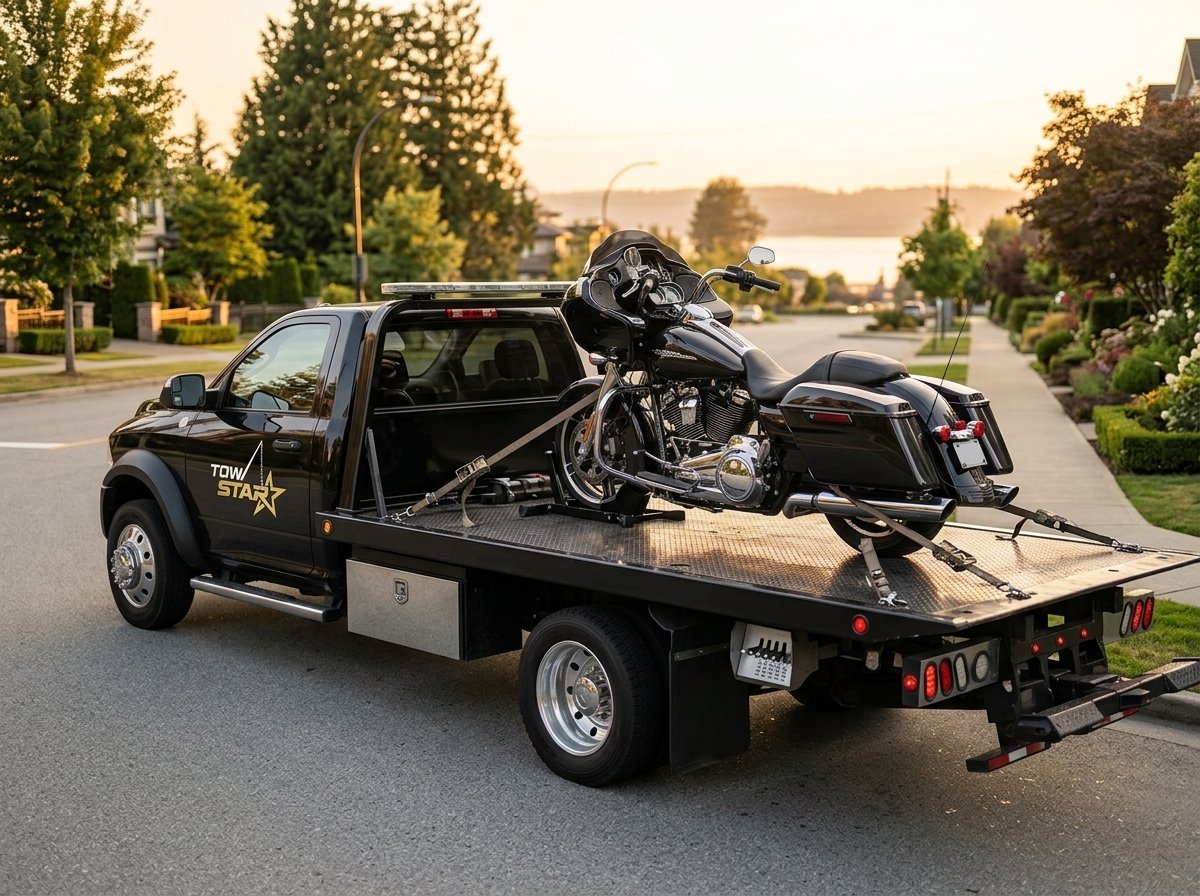 Motorcycle Towing Services in Port Moody BC​