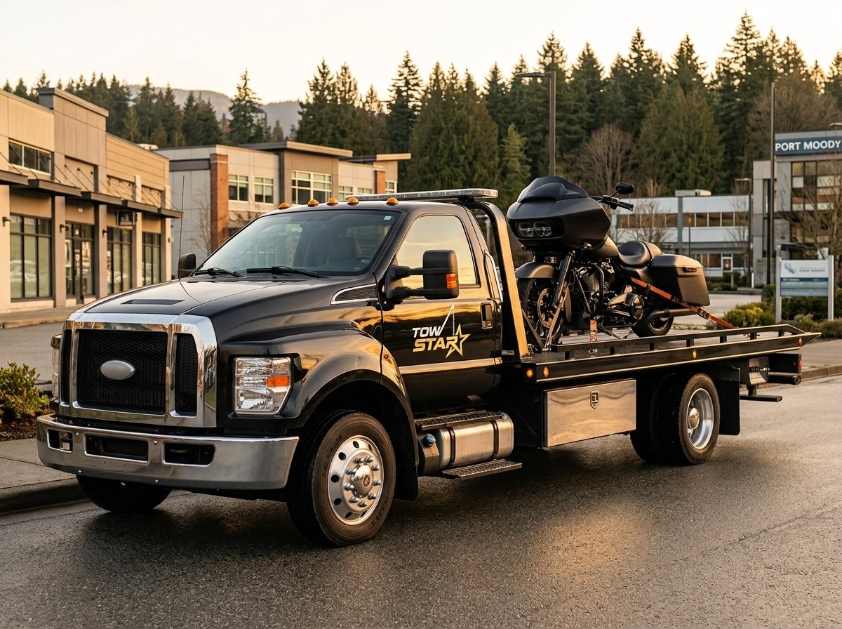 Motorcycle Towing Services in Port Moody BC​