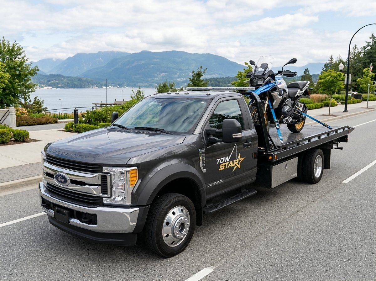 Motorcycle Towing Services in Port Moody BC​