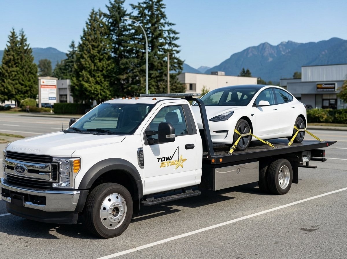 Tesla Towing Services in Port Moody BC